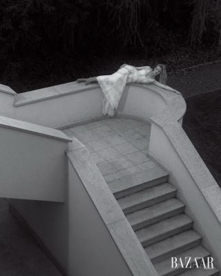 Upcycled Wedding Dress collection Because it is Hers @harpersbazaarcz foto @samuel_alex__ modelka @tereza_faltinova...